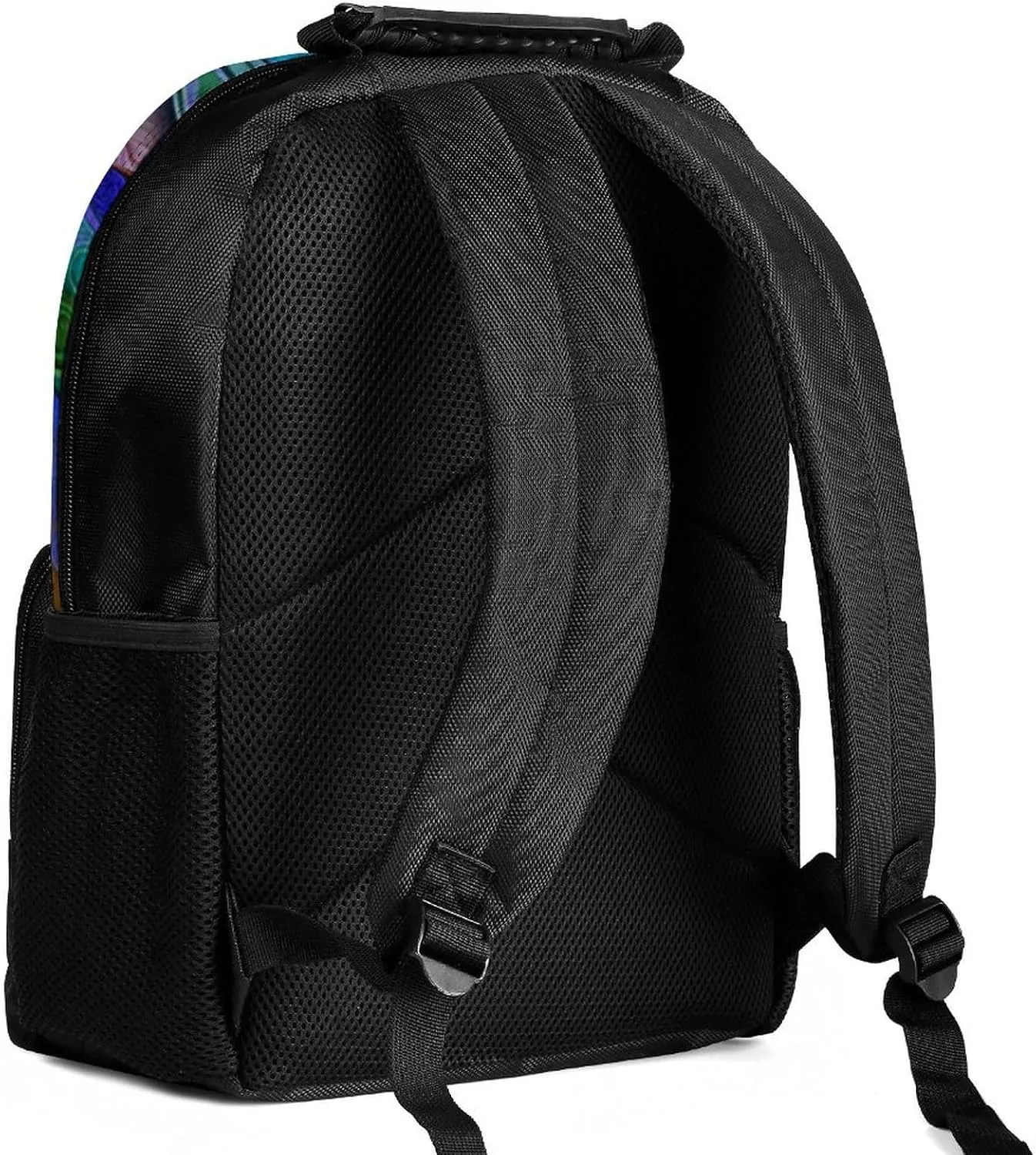 A Vibrant Dragonfly Colorful World Art Daypack Lightweight Multipurpose Anti-Theft Shoulder Bag Large Capacity Laptop Book Bag Rucksack With Adjustable Shoulder Straps