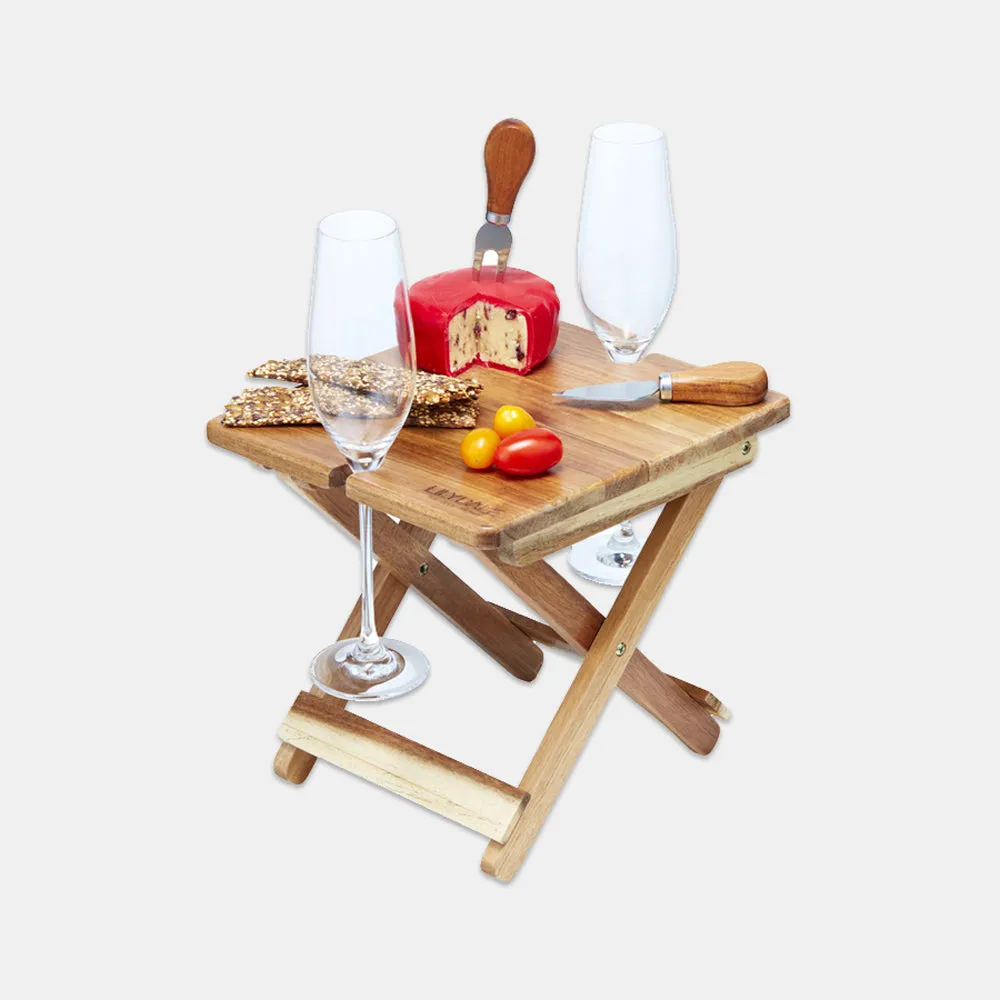 Acacia Foldable Cheese & Wine Board