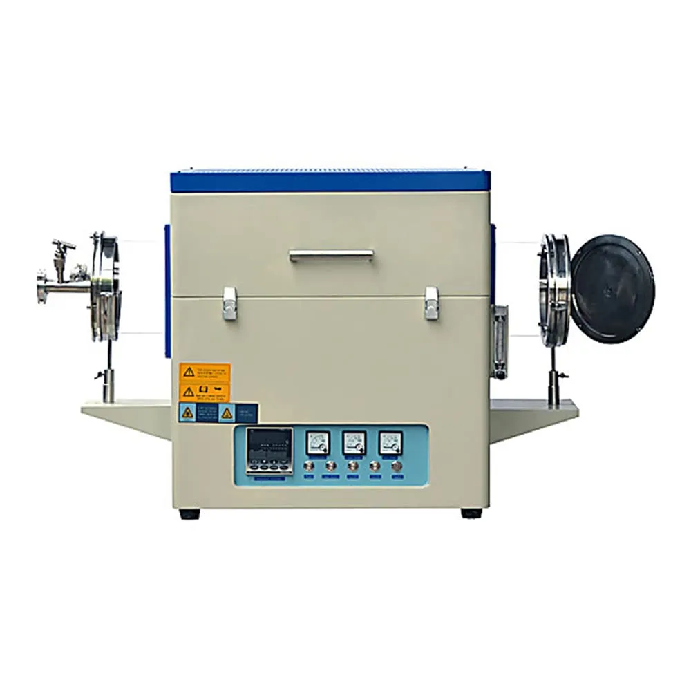 Across STF1200.60 1-Zone Split Tube Furnace with Kanthal Sweden Elements, 60 mm OD Tubes, 208-240V, 50/60Hz, 1200°C Maximum Working Temperature, 24" Width, 15" Length, 20" Height