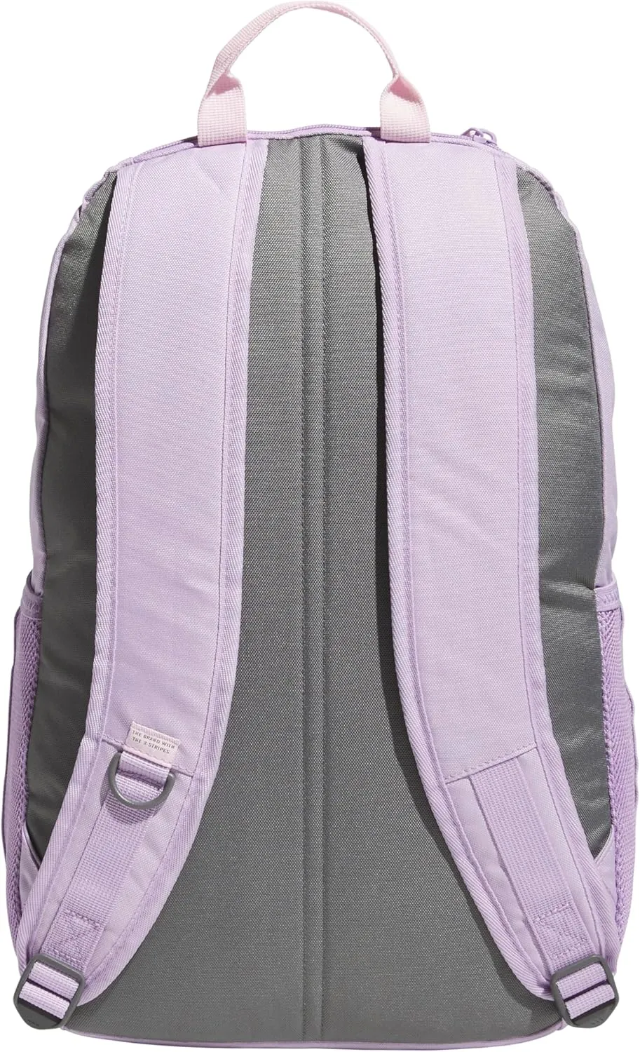adidas Midway Small Backpack for Women and Men, Durable Laptop Bag, Powder Plum Purple/Clear Pink/Semi Flash Aqua Blue, One Size