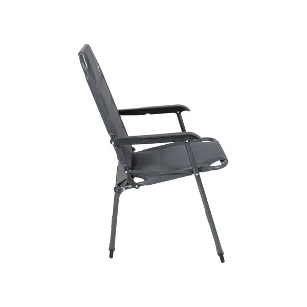 Air M Free returns Chair Bo-Camp Padded Grey Remote-controlled Copa Rio Aluminium