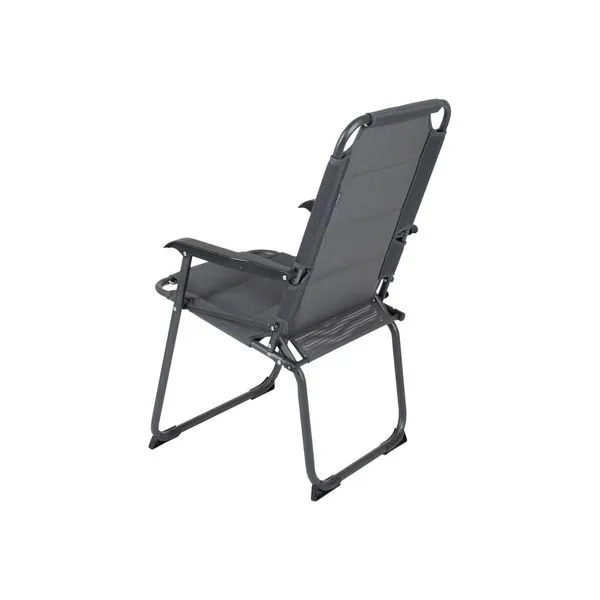 Air M Free returns Chair Bo-Camp Padded Grey Remote-controlled Copa Rio Aluminium