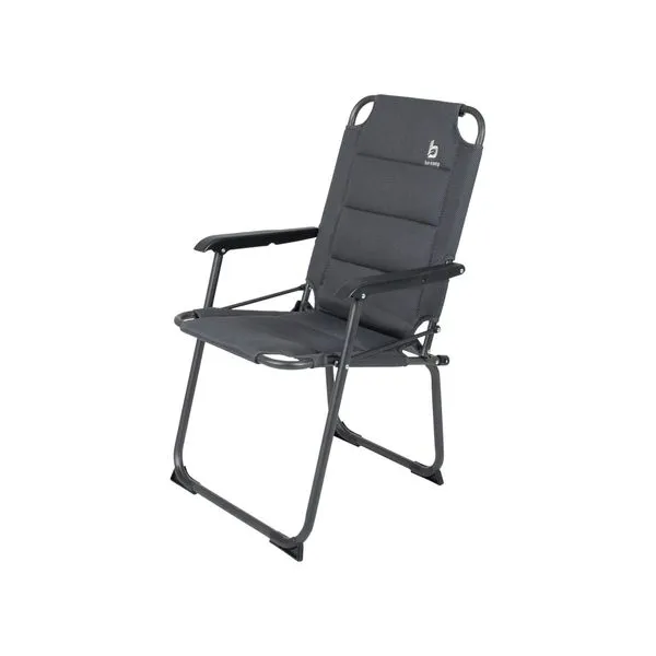 Air M Free returns Chair Bo-Camp Padded Grey Remote-controlled Copa Rio Aluminium