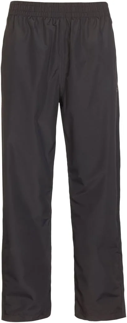 AIRIK RAIN PANTS WITH LEG ZIP, PACKABLE (Small, Black)