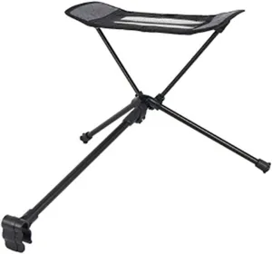 AISHANBAIHUODIAN Portable Stool Collapsible Footstool Fit for Camping Beach Chair Folding Fishing BBQ Camping Chair Foot Recliner Foot Rest (Color : As Show)
