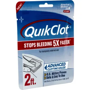 AMK QuikClot Gauze 3 inch x foot