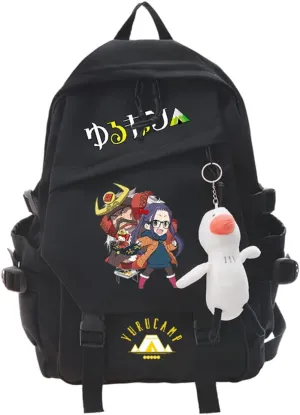 Anime VIRTUAL CAMP Backpack Cosplay Kawaii Backpack With Pendant For Girls (5)