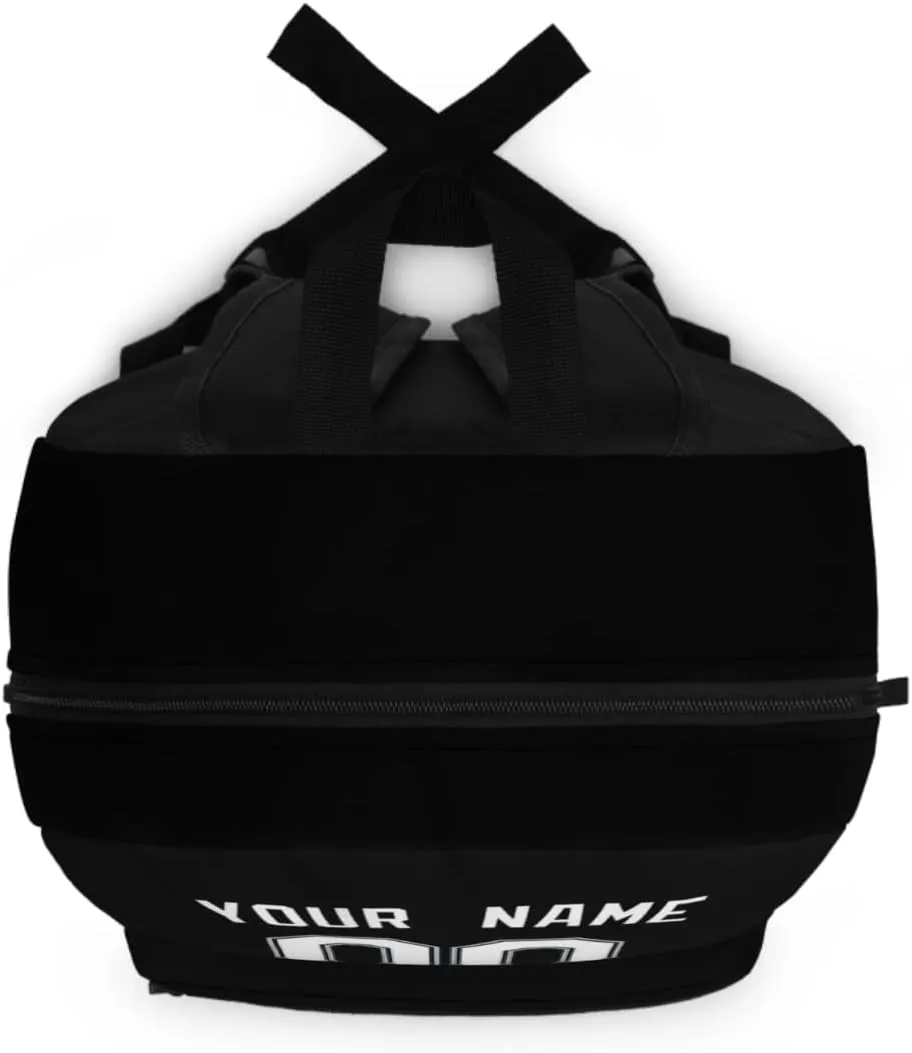 ANTKING Chicago Backpack Travel Bags Custom Name Number for Men Women Youth Gift