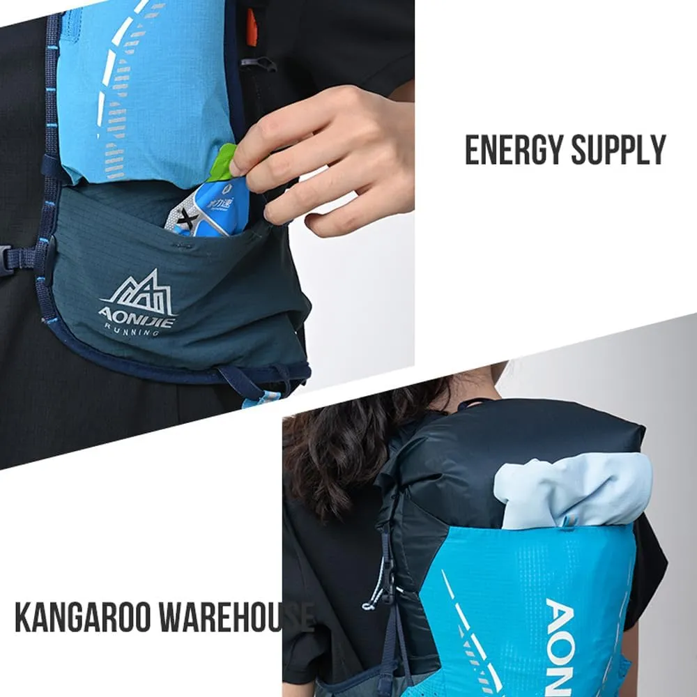 AONIJIE 18L Lightweight Running Hydration Vest for Men Women, Off-Road Cycling Hiking Backpack, Outdoor Hydration Pack with Water Bladder