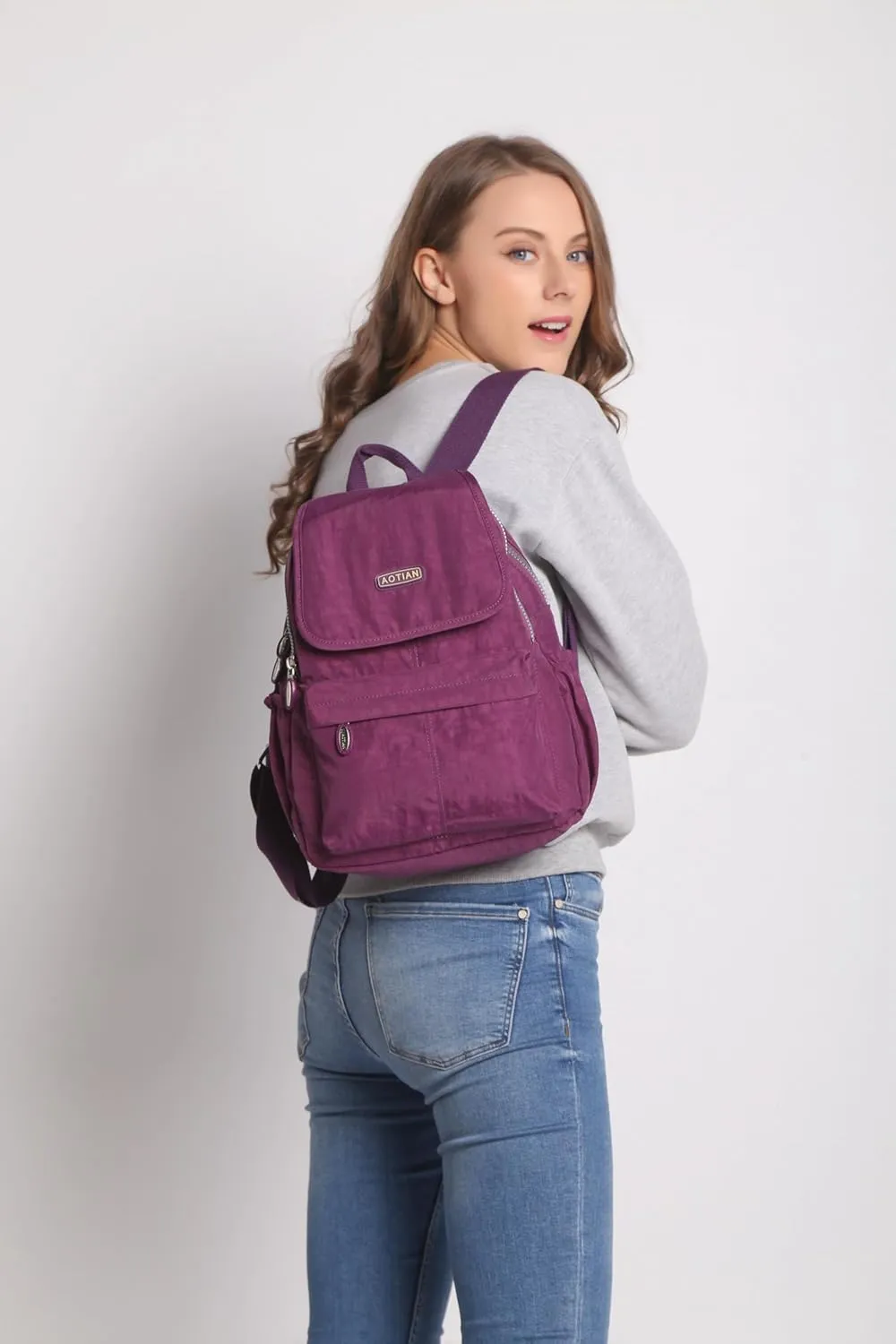 AOTIAN Lightweight Small Hiking Backpack for Women - Durable Water-Resistant Daypack for Travel, Camping & Outdoor Adventures