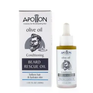 Apollon Olive Oil Conditioning Beard Rescue Oil, 1.01 fl oz