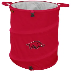 Arkansas Razorbacks Ncaa Collapsible Trash Can