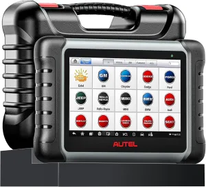 Autel Bidirectional OBD2 Scanner MaxiCOM MK808Z: 2025 All System Diagnostic Scan Tool Same As MK808S MX808S, Universal Car Code Reader with 28  Resets, Alternative of MK900 MX900 MK900BT