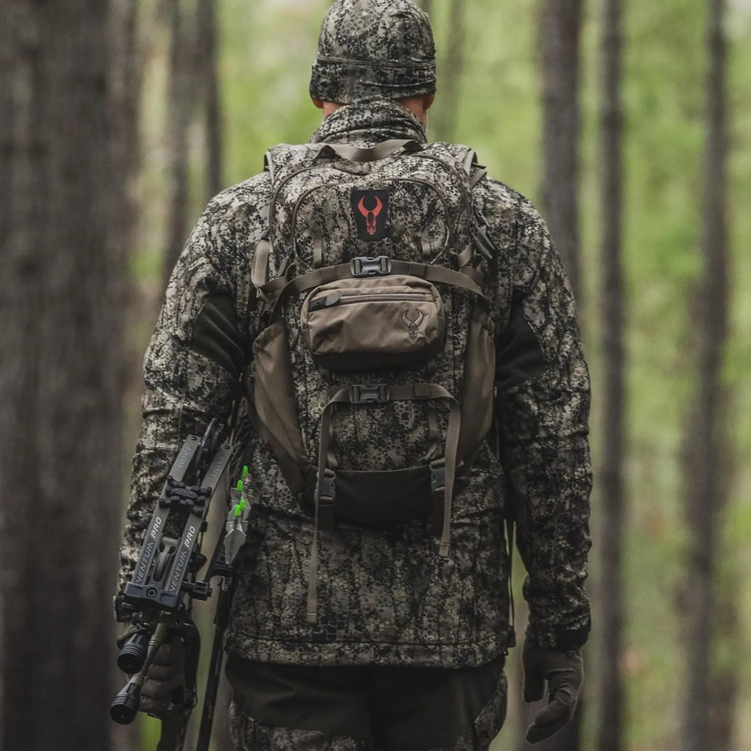 Badlands ATX 12 Hunting Pack - All-Terrain Xtreme Tactical Backpack, Lightweight, Water Resistant, Approach GT