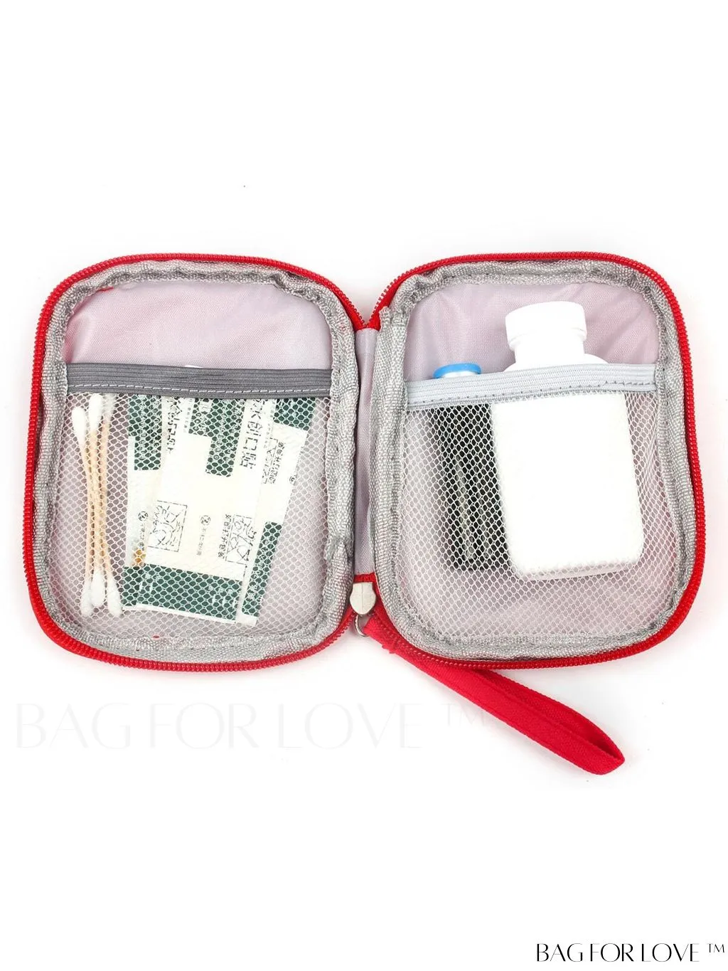 BagForLove - Portable Waterproof Green First Aid Kit: Ideal for Outdoor, Travel, and Emergencies