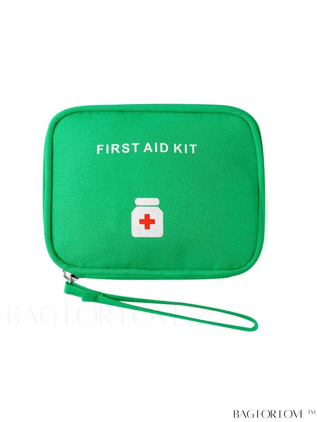 BagForLove - Portable Waterproof Green First Aid Kit: Ideal for Outdoor, Travel, and Emergencies