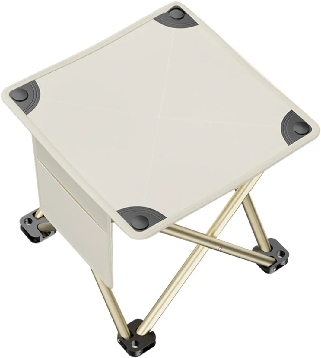 balacoo Folding Camp Stool Lightweight Portable Folding Chair Camping Foot Rest Suitable for Outdoor Activities and Home Use