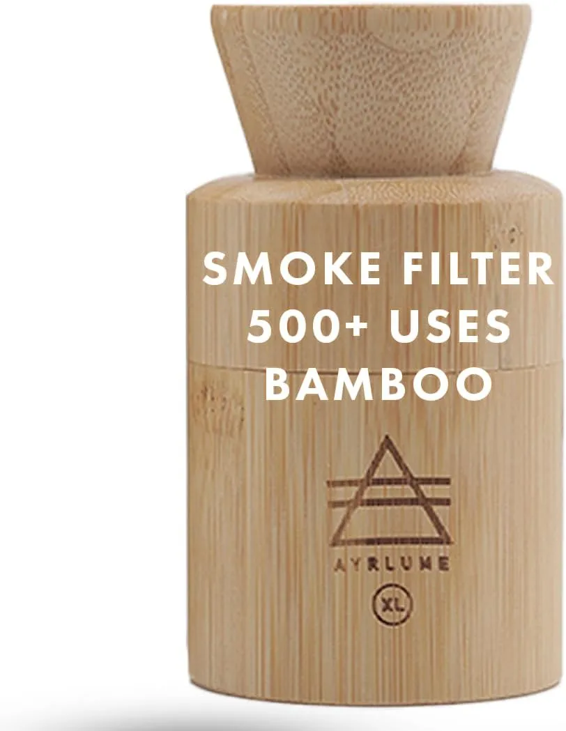 Bamboo Air Filter 500  Uses, Odor and Smoke Eliminator - XL Filter