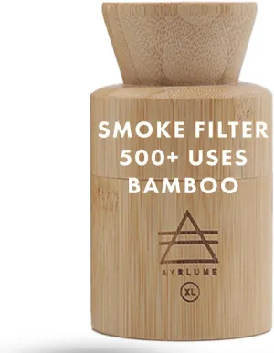 Bamboo Air Filter 500  Uses, Odor and Smoke Eliminator - XL Filter