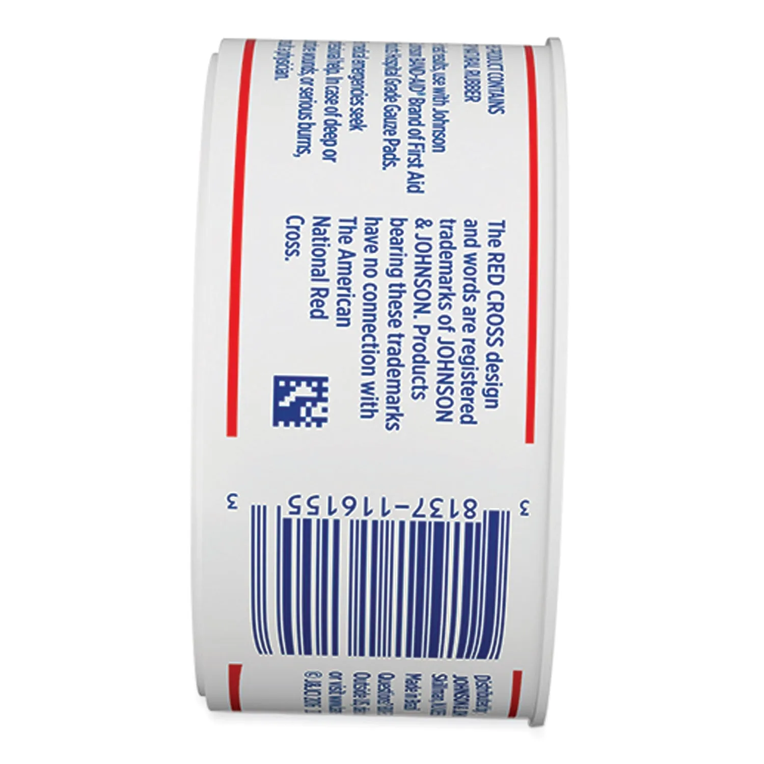 BAND-AID® Water Block Waterproof Medical Tape, Dry Rubber, 1 x 10 yds, White