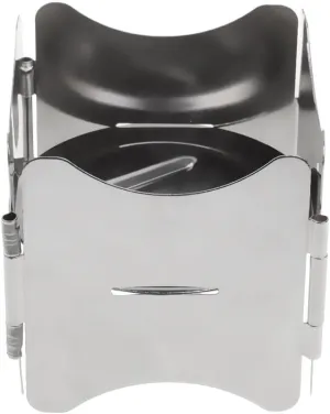 barenx Portable Outdoor Solid Fuel Stove Compact Folding Alcohol Stove Pot Stand