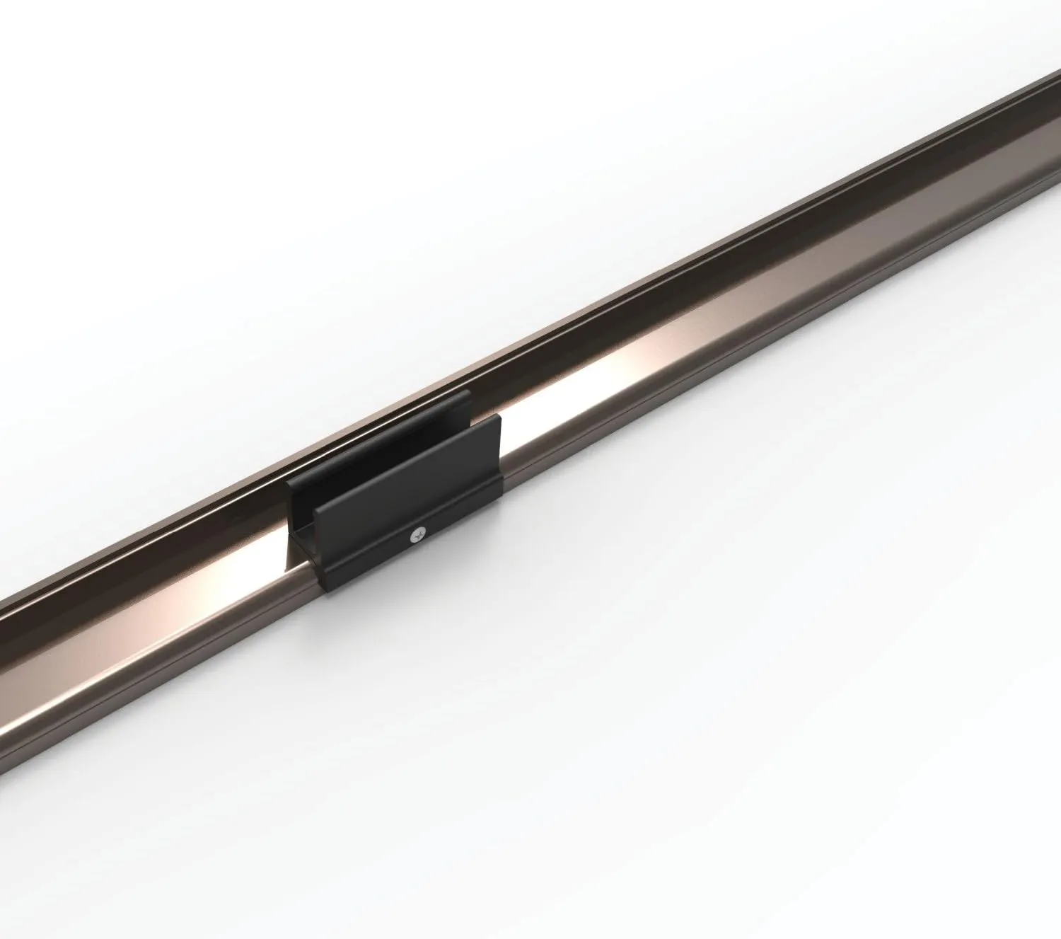 Basco Deluxe Framed Sliding Shower Door, 38-40 in. W x 68 in. H, Tempered Obscure Glass, Oil Rubbed Bronze