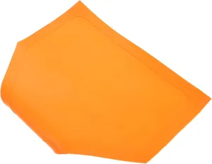 Baseball Home Plate Training for Backyard Practice TPE Material Compact Portable Design Multiuse for Baseball Golf Softball Pitching Aid Orange