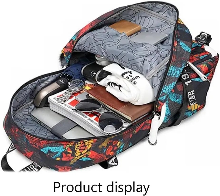 Basketball Player 30 Multifunction Backpack Travel Daypack Fans Bag For Men Women (Style 18)