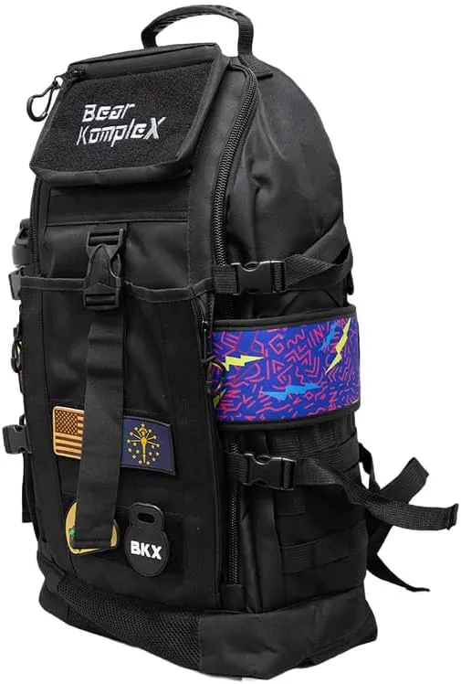 Bear KompleX 50 L Competition Backpack, Organize Gear, 1000 Denier Nylon, Water Repellent, Storage Pockets