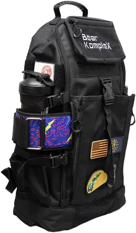 Bear KompleX 50 L Competition Backpack, Organize Gear, 1000 Denier Nylon, Water Repellent, Storage Pockets