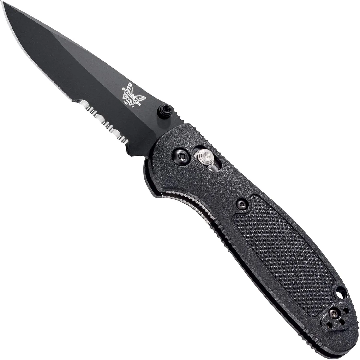 Benchmade - Mini Griptilian EDC Knife with CPM-S30V Steel, Drop-Point Blade, Made in the USA