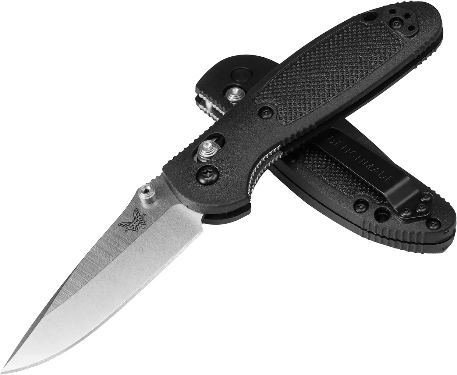 Benchmade - Mini Griptilian EDC Knife with CPM-S30V Steel, Drop-Point Blade, Made in the USA