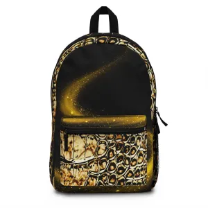 Best-selling Accessory Backpack Golden Stylish Outstanding Abstract - Travel for Trendsetters