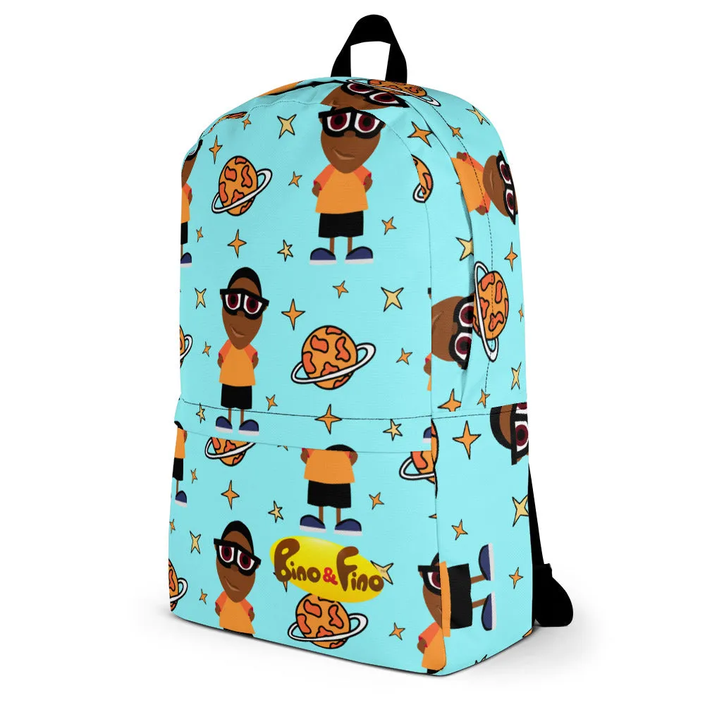 Bino Blue Planet  and Stars Backpack