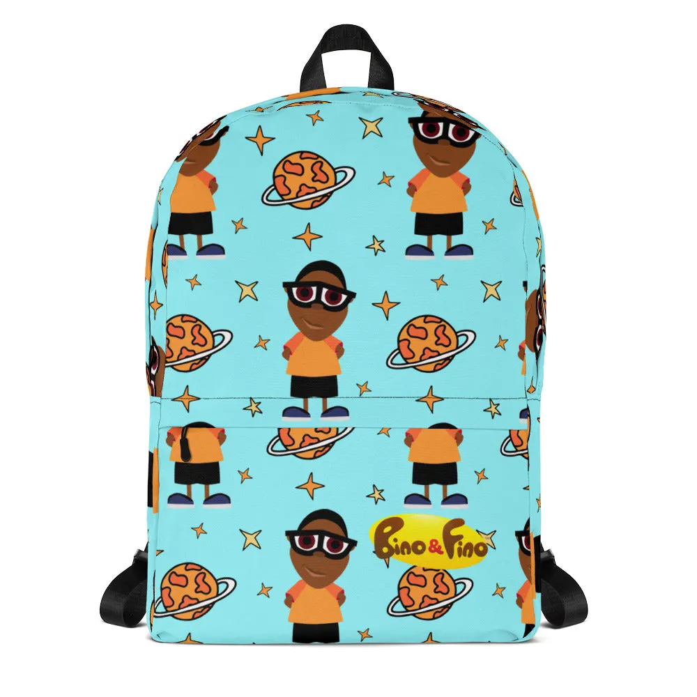 Bino Blue Planet  and Stars Backpack