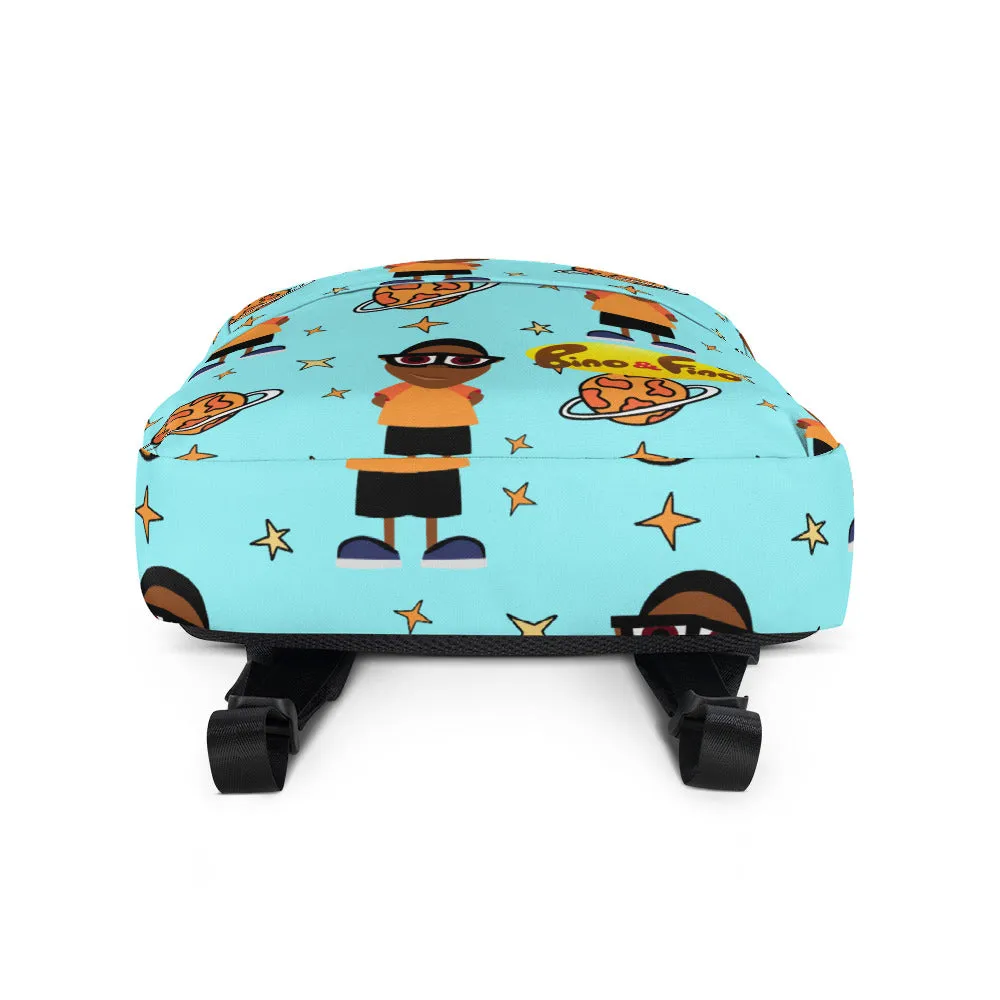 Bino Blue Planet  and Stars Backpack