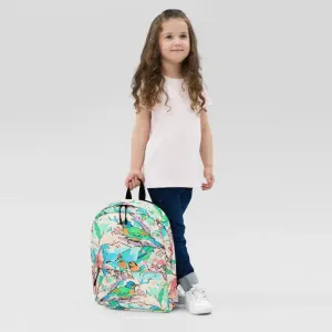 Birds on Trees Water Resistant Backpack Turns Heads