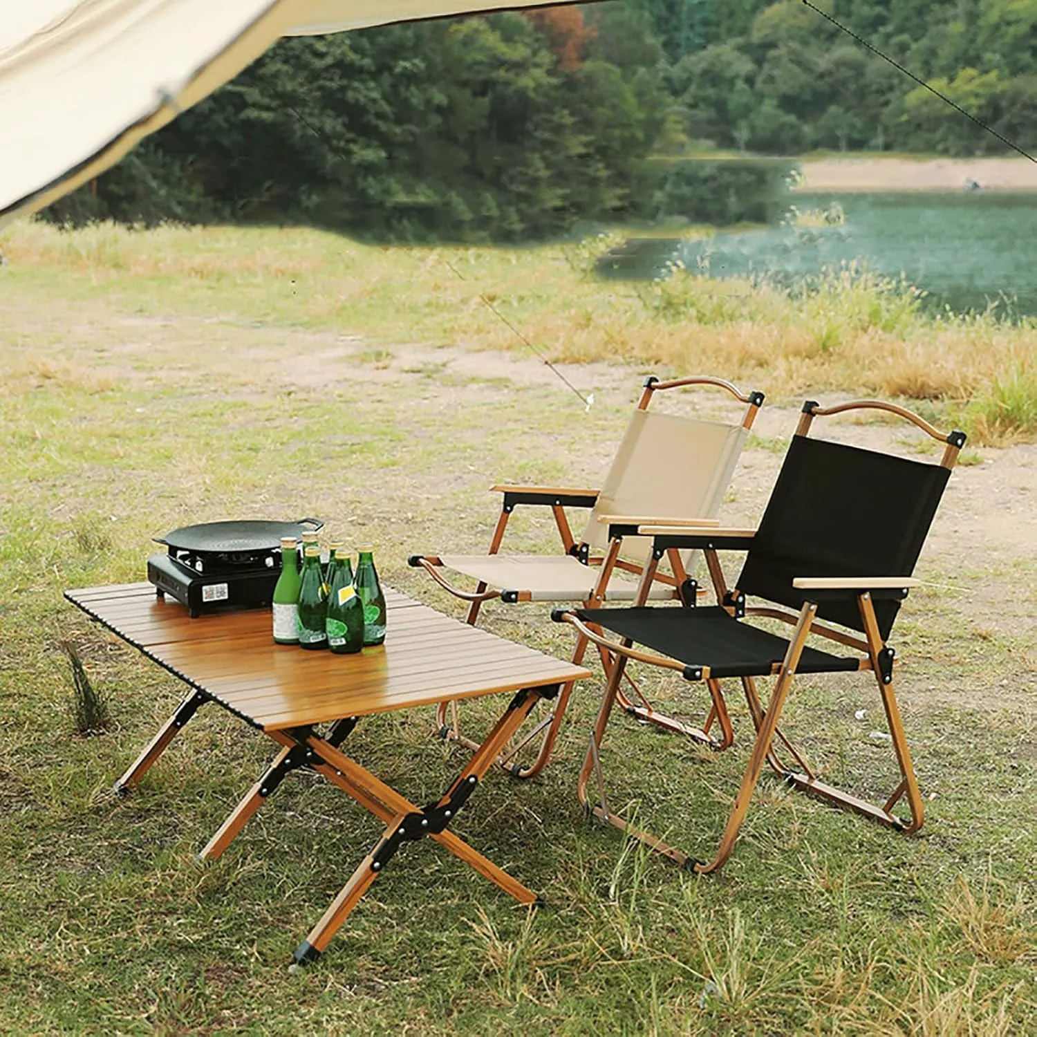 BK&MF Folding Outdoor Camping Chair,Comfortable Portable Beach Camp Chair Durable Reclining Folding Chair Beach Camp Chair for Outdoor Yard Porch,C,78x51x50cm(31x20x20inch)