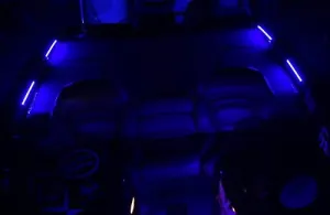 BLAST LED NOX Series - Boat LED Front Deck Light Kit, Interior LED Light kit - (Blue)