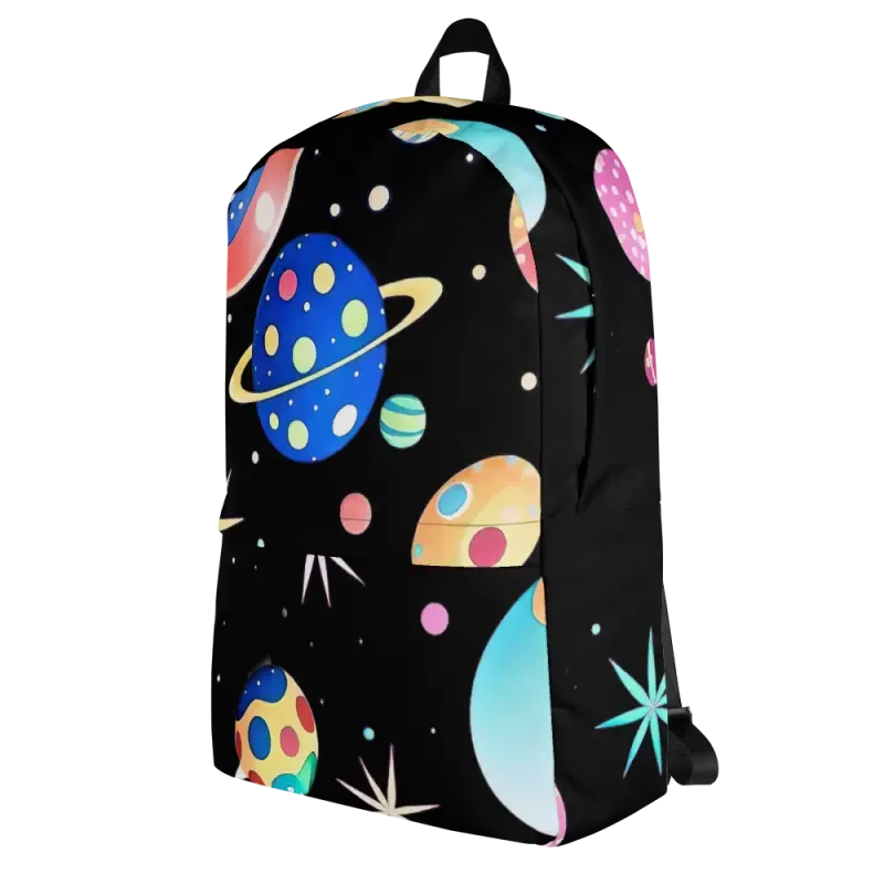 Blast off Space Lover’s Water Resistant Backpack
