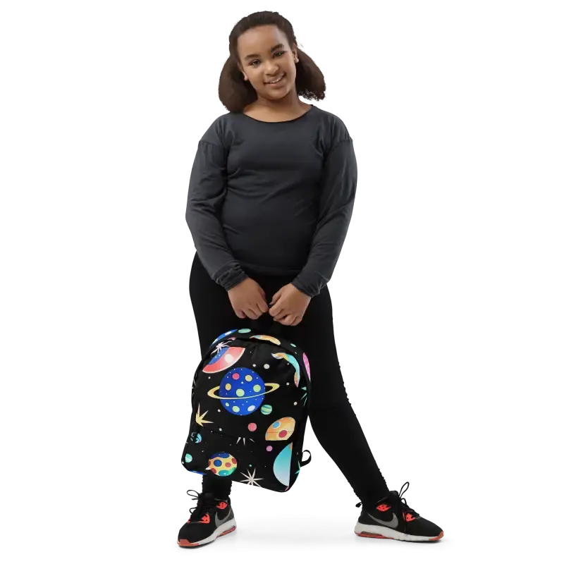 Blast off Space Lover’s Water Resistant Backpack