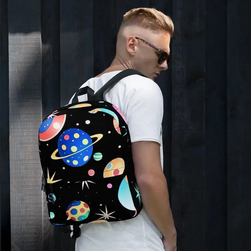 Blast off Space Lover’s Water Resistant Backpack