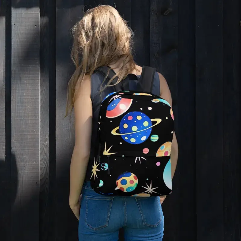 Blast off Space Lover’s Water Resistant Backpack