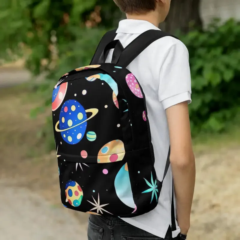 Blast off Space Lover’s Water Resistant Backpack