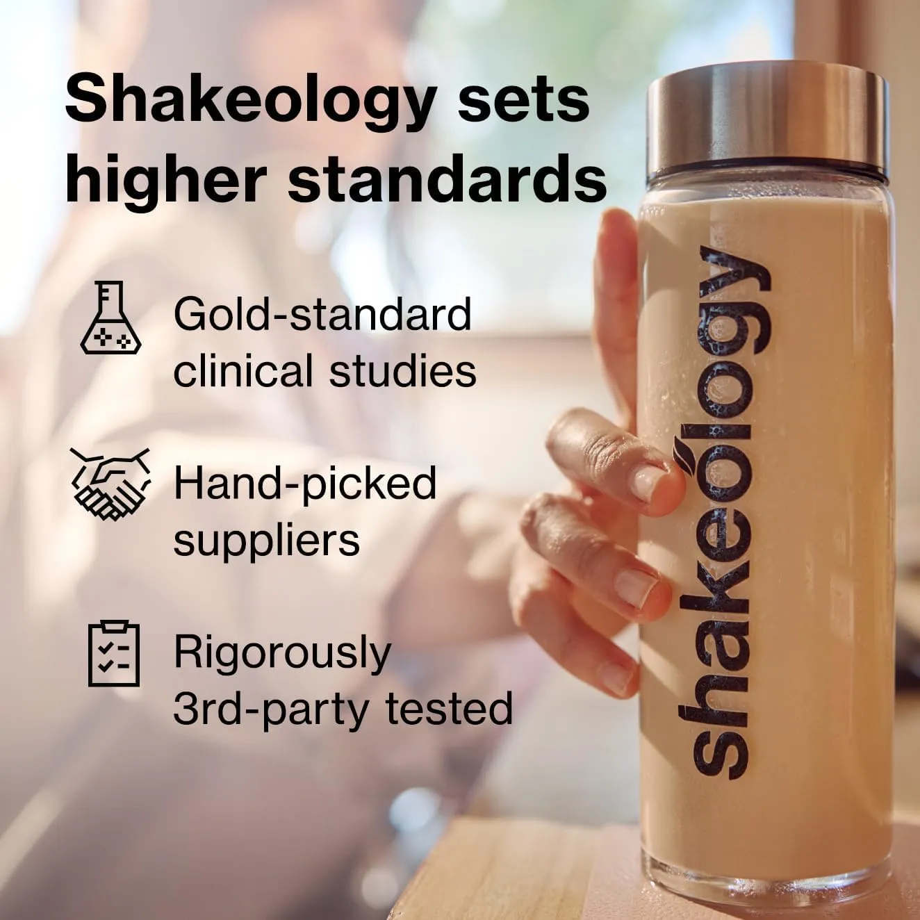 BODi Shakeology Plant Based Protein Powder Blend – Gluten-Free Shake with Vitamins and Minerals – Helps Support Weight Loss, Lean Muscle, Gut Health, Chocolate - 14 Servings