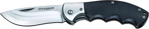 Boker Magnum 01RY526 NW Skinner Folder Folding Knife with 3 3/8 Steel Blade, Satin
