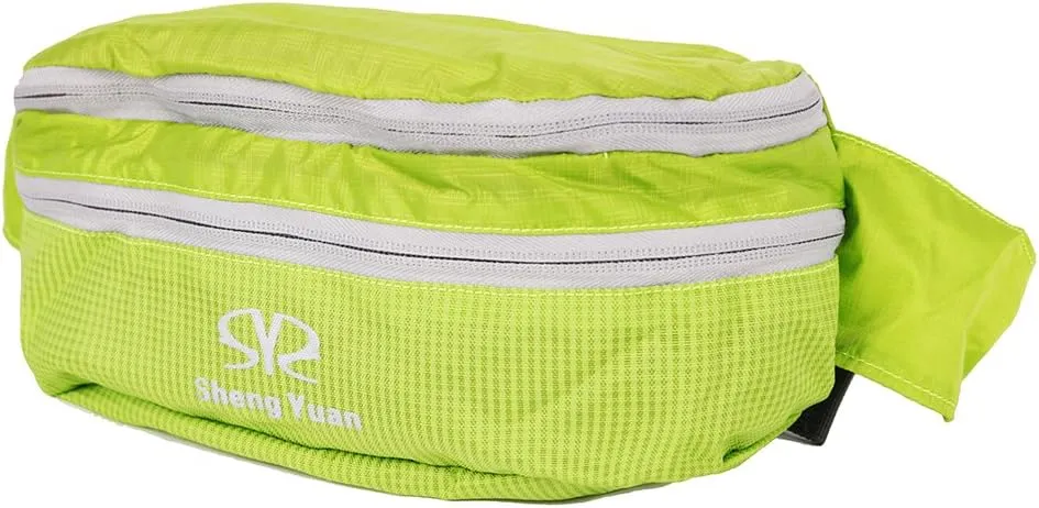 BOSON Ultra-Light Portable Outdoor Backpack, Waist Bag Fanny Pack, Easy Foldable Daypack for Hiking Cycling Travel