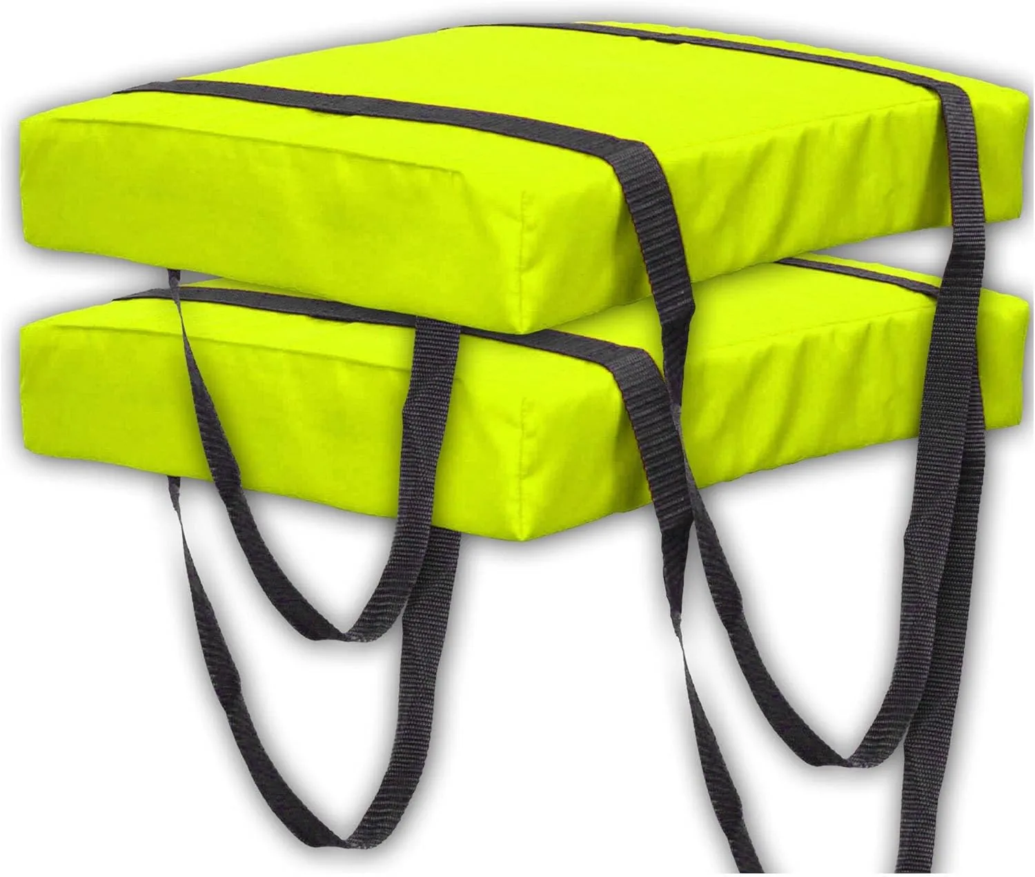 Bradley 2 Pack Type IV Boat Cushion USCG Approved Throwable Flotation Device; Coast Guard Approved Throw Preserver with Foam Cushion; throwable Boat Safety Device