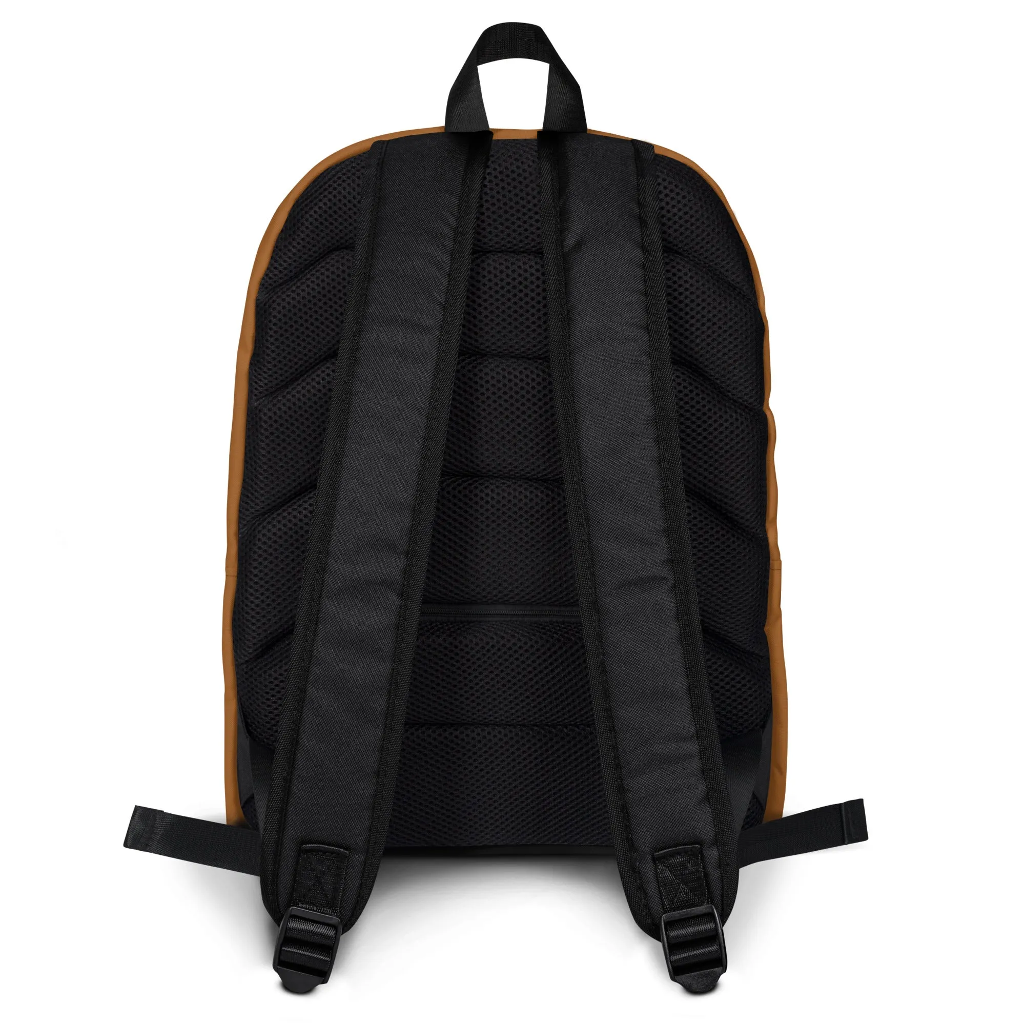 BURNT COFFEE - WATER-RESISTANT BACKPACK WITH LAPTOP POCKET