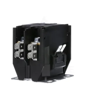 C25BNB230T CUTLER HAMMER Compact Definite Purpose Contactor, 30A Inductive Current Rating, 2 Max HP Rating at 115V, 5 Max HP Rating at 230V, 24VAC Coil Voltage